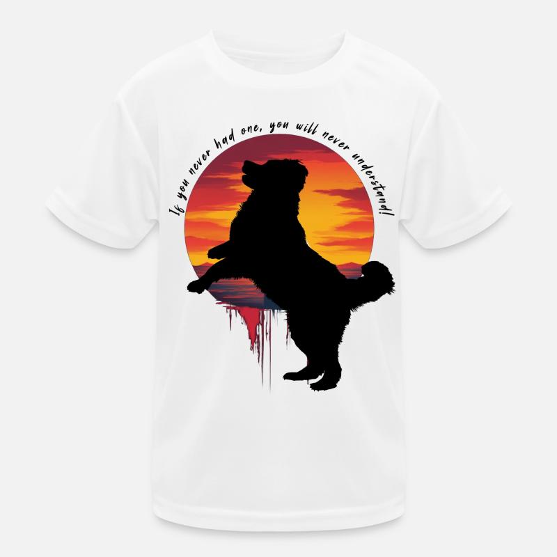 Berner Sennenhund Kinder Funktions-T-Shirt