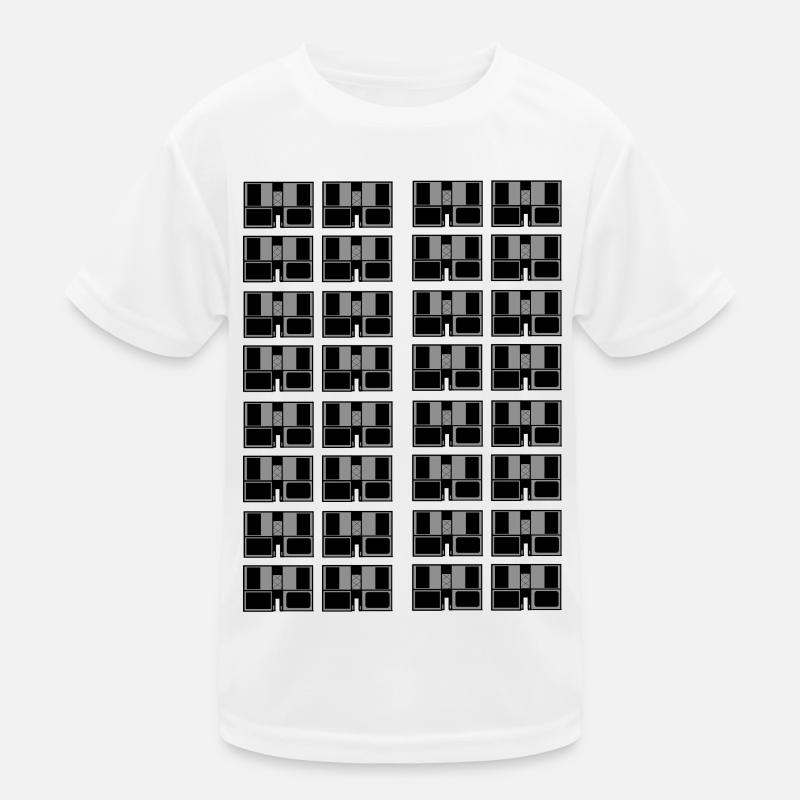 bunt Kinder Funktions-T-Shirt