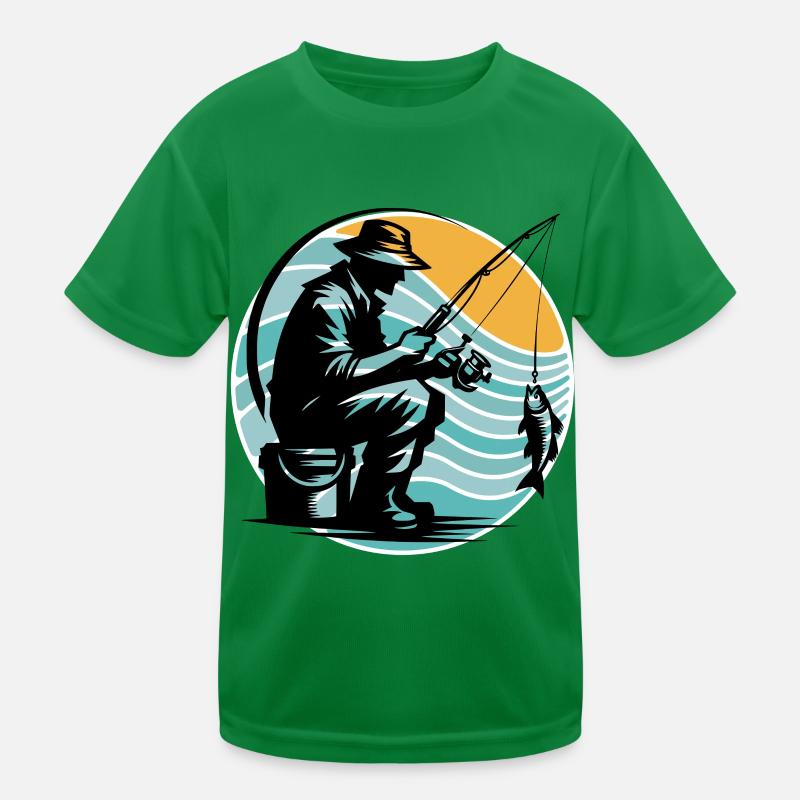 Pêche à la ligne T-shirt sport Enfant