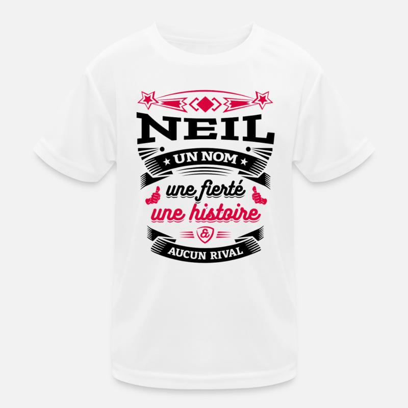 NEIL UN NOM UNE FIERTÉ AUCUN RIVAL T-shirt sport Enfant