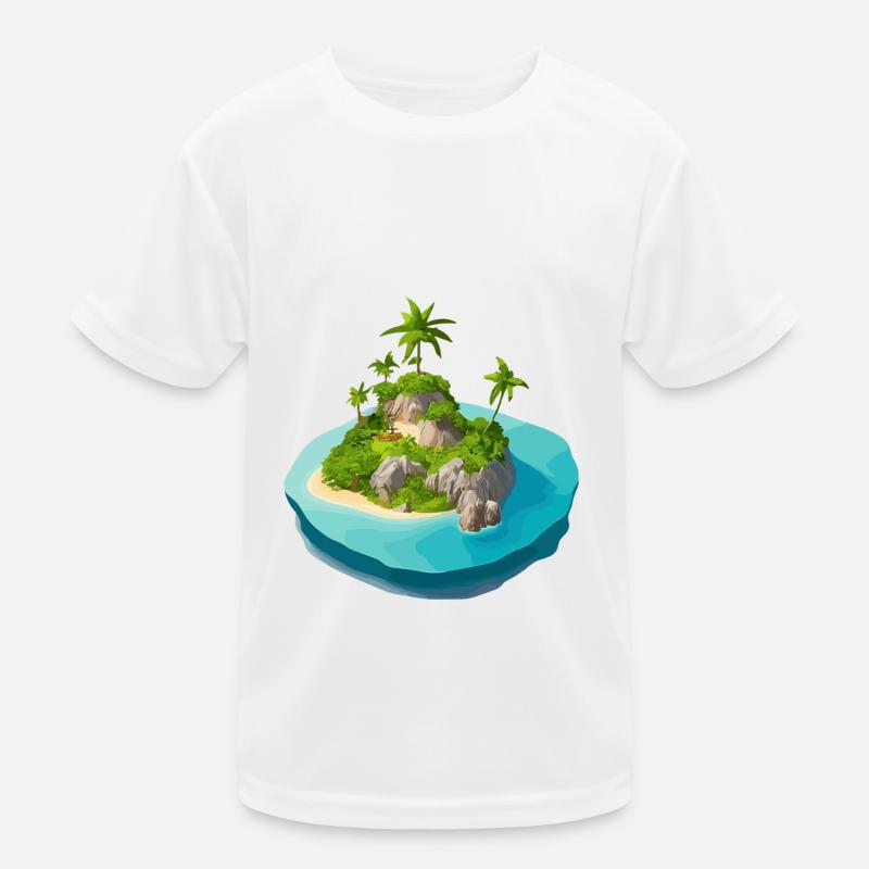 Îlot vectorisé T-shirt sport Enfant