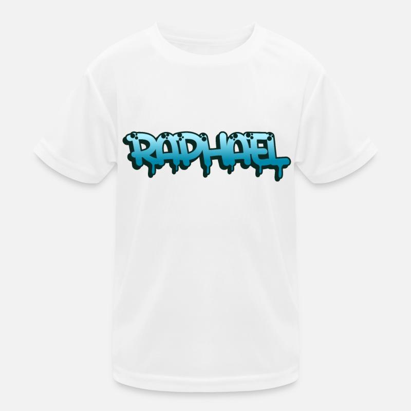 Graffiti-Name Raphael Kinder Funktions-T-Shirt