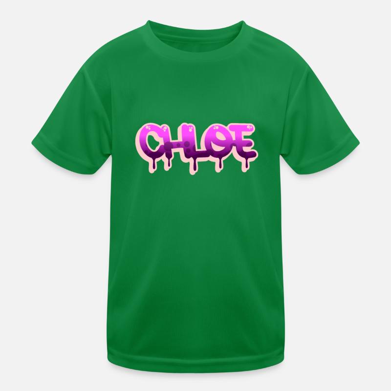 Graffiti prénom Chloé T-shirt sport Enfant