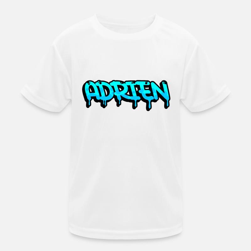 Graffiti prénom Adrien T-shirt sport Enfant