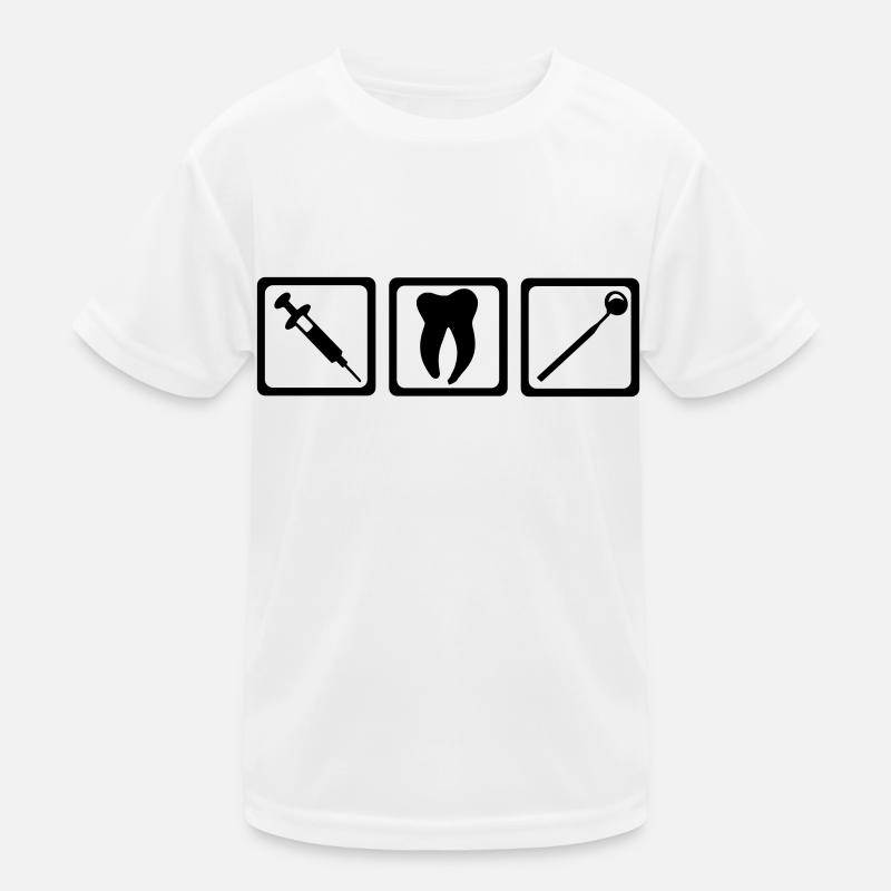 Tandlæge - Tand Funktionsshirt til børn