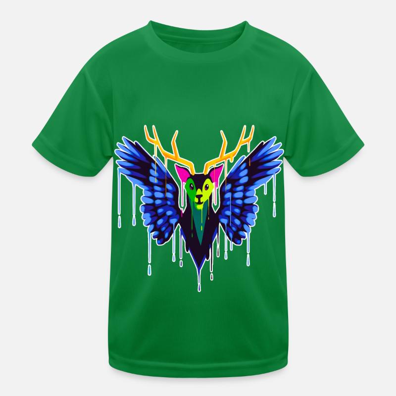 Un beau et amusant design de chauve-souris Peryton T-shirt sport Enfant
