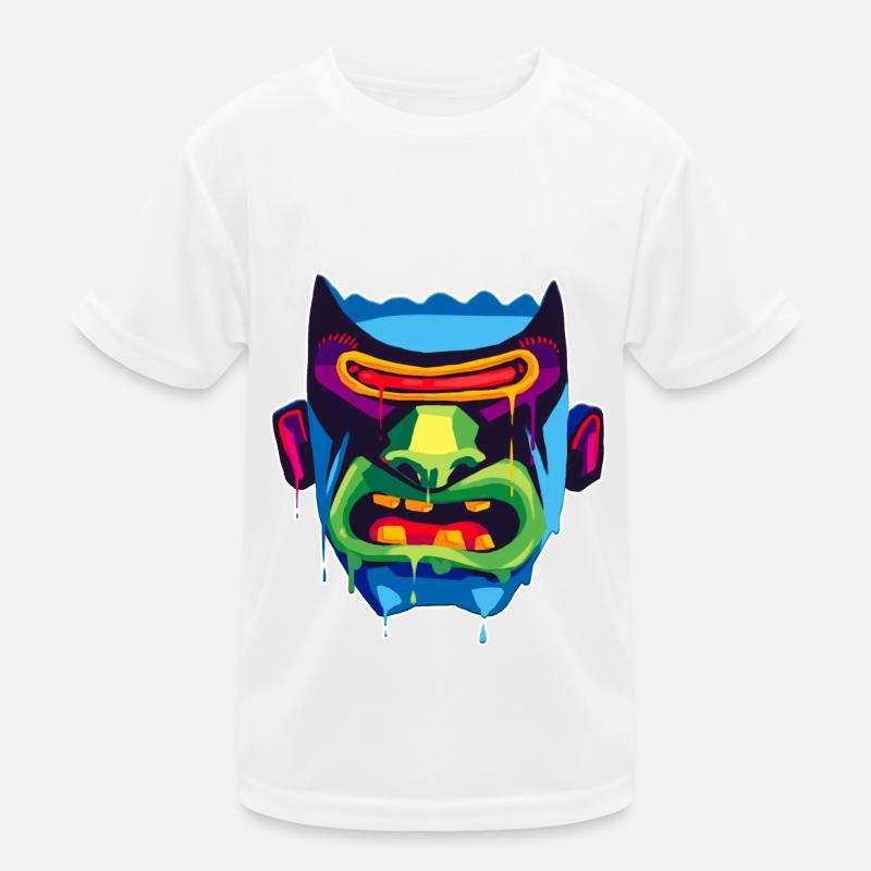A Beautiful and Fun Cyclops Monster Design Kids Functional T-Shirt