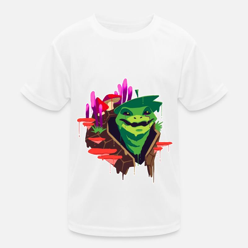 Ein Schöner Druide des Sporenkreis-Designs Kinder Funktions-T-Shirt