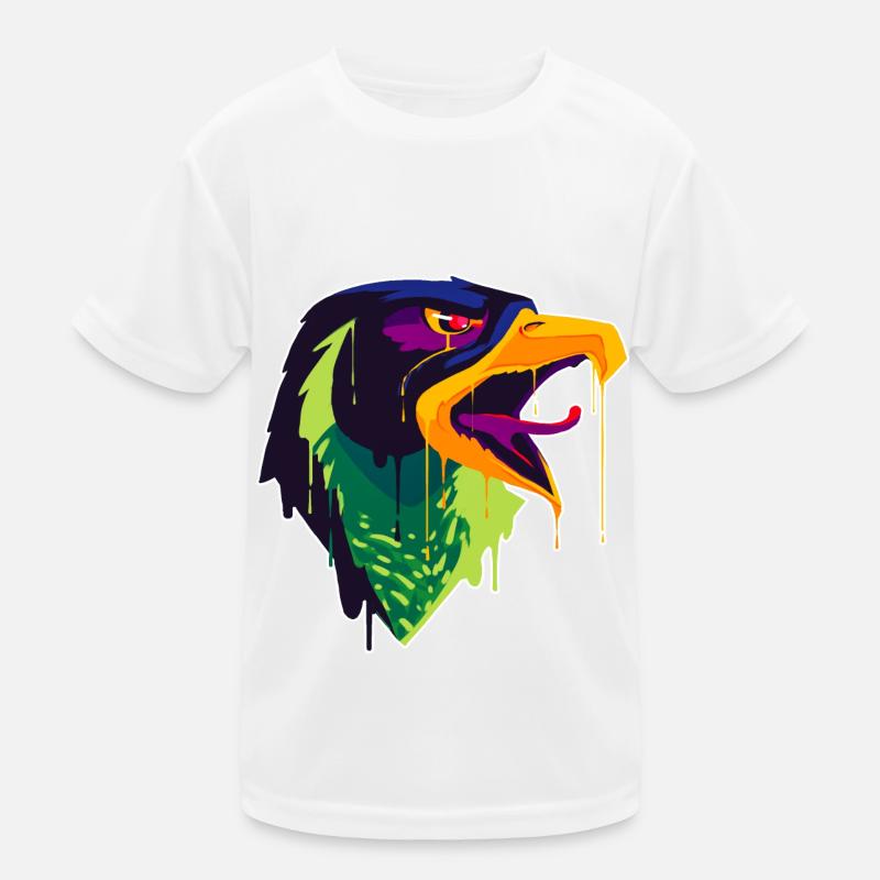 A Beautiful and Fun Griffin Eagle Design Kids Functional T-Shirt