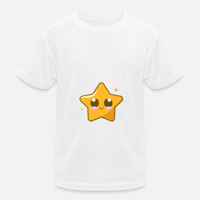 Cute Star Kids Functional T-Shirt
