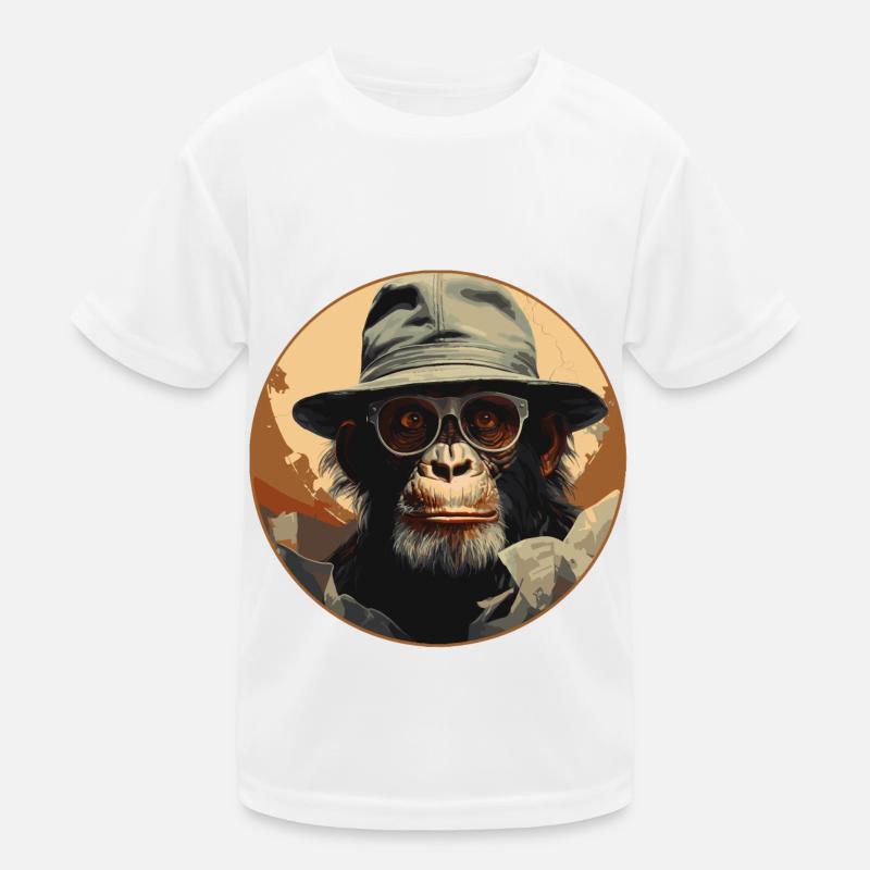 Singe Sérieux #1 T-shirt sport Enfant