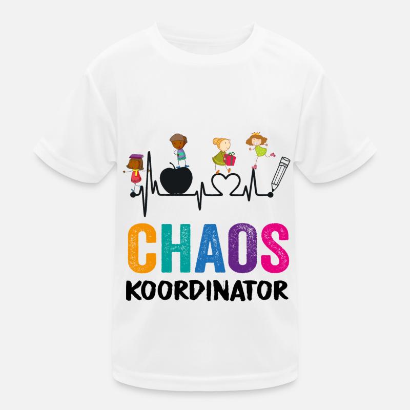 Chaos Coordinator Enseignant Funny Motif Gift T-shirt sport Enfant