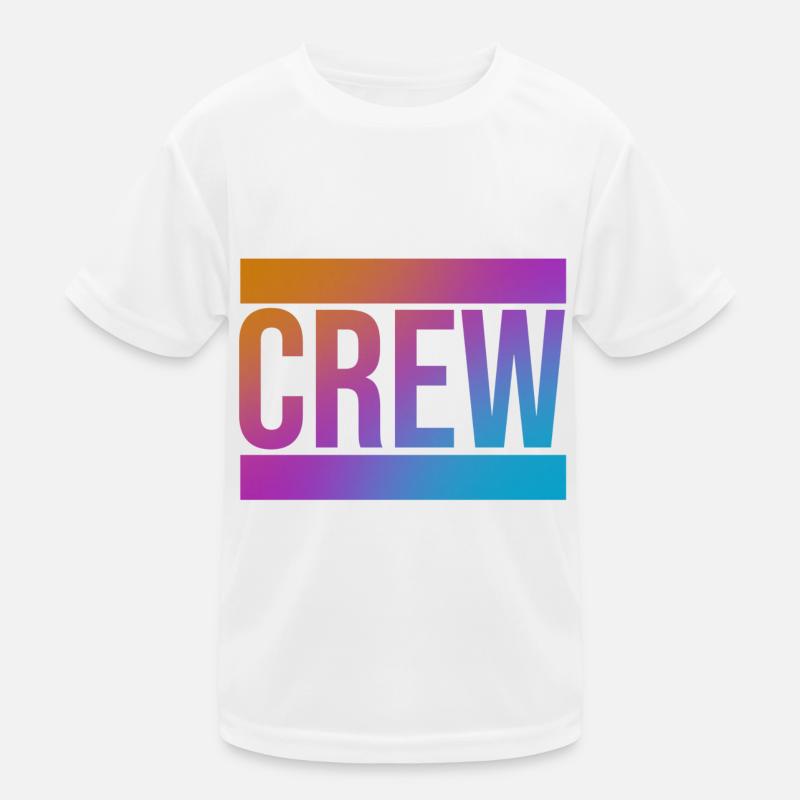Crew Kinder Funktions-T-Shirt