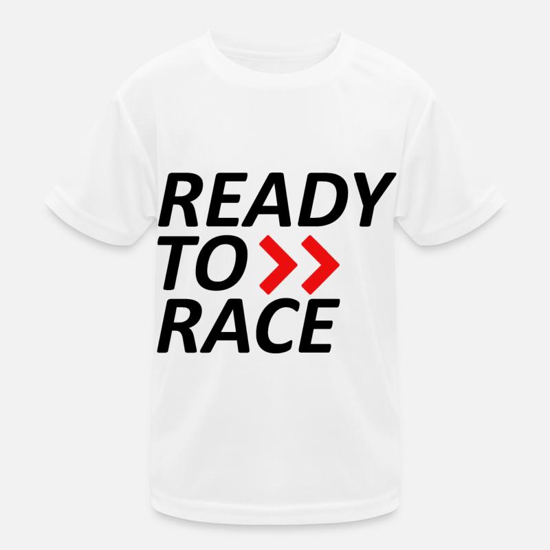 Ready to Race Kinder Funktions-T-Shirt