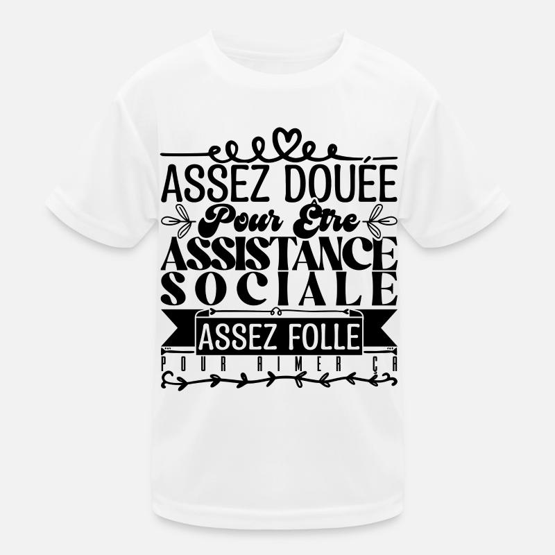 Cadeau Assistante Sociale. Parfaite Assistante. T-shirt sport Enfant