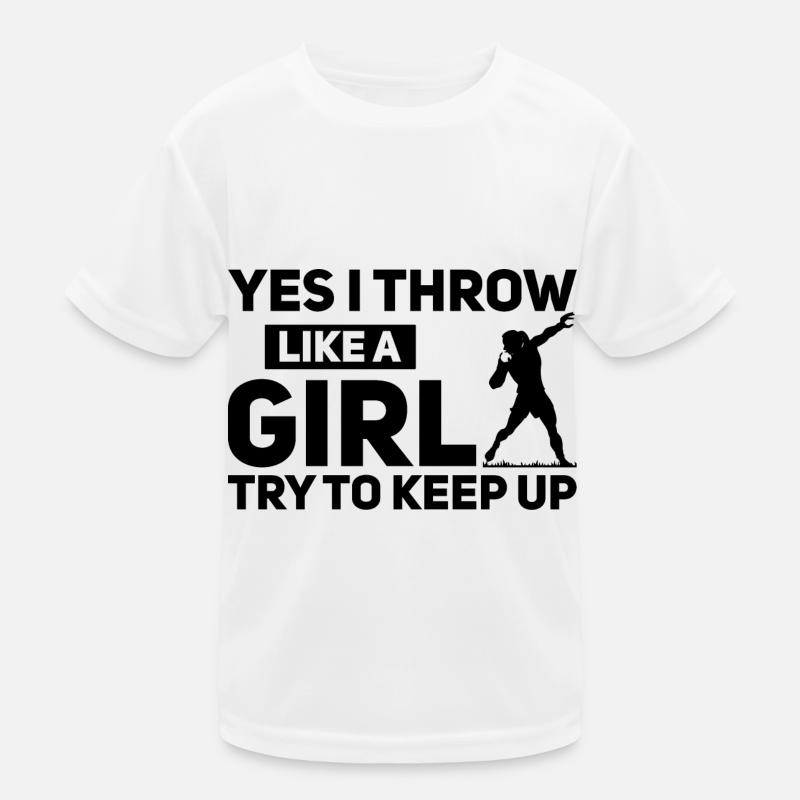 Lancer du poids T-shirt sport Enfant