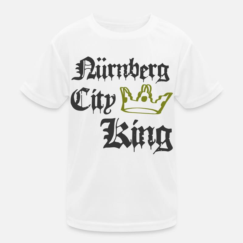 Nürnberg City King Kinder Funktions-T-Shirt