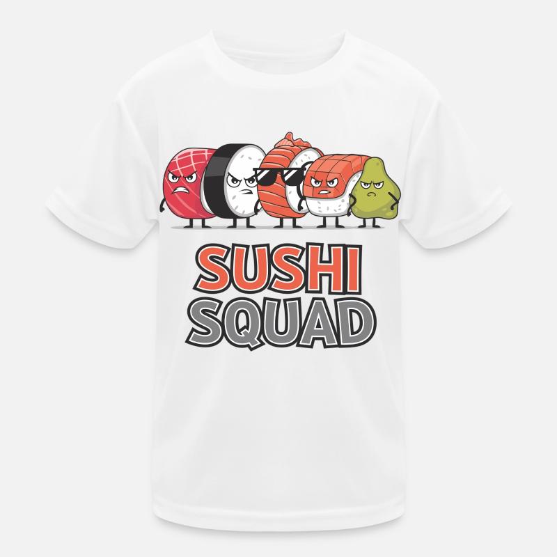 L’équipe Sushi unie - Sushi Squad Crew T-shirt sport Enfant