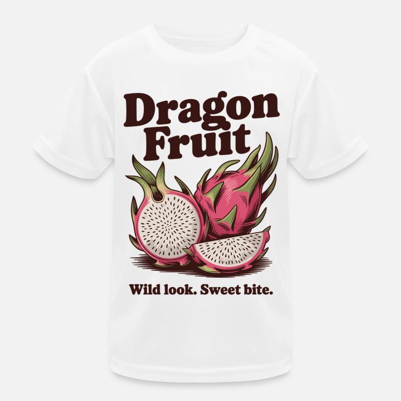 Drachenfrucht Exotisch & Süß Kinder Funktions-T-Shirt