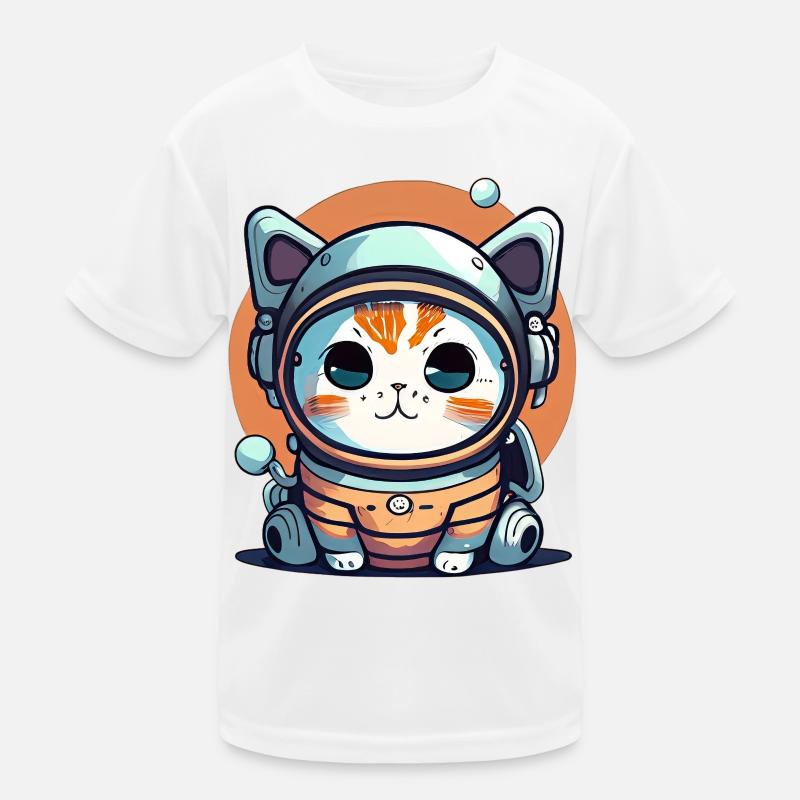 Niedlicher Chatstronaut #10 Kinder Funktions-T-Shirt
