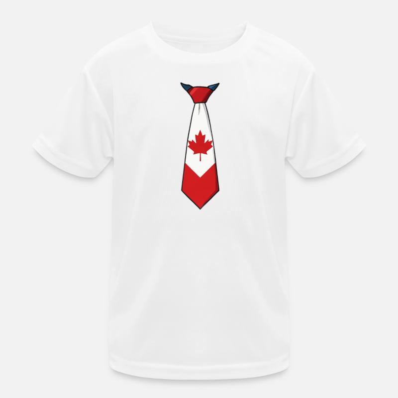 Cravate Canada – Drapeau T-shirt sport Enfant