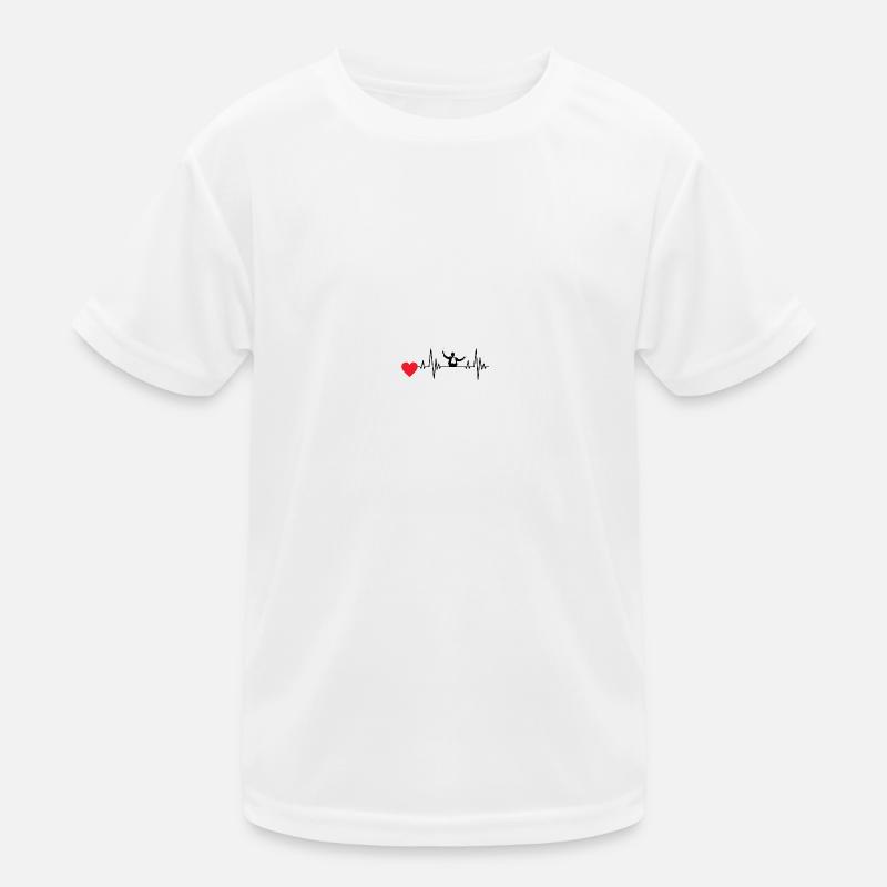 Dirigenten Herzschlag Dirigent Musiker EKG Musik Kinder Funktions-T-Shirt