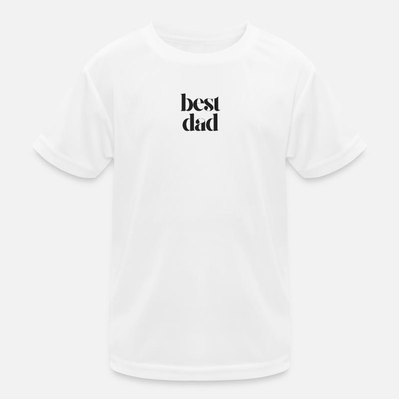 Meilleur papa T-shirt sport Enfant