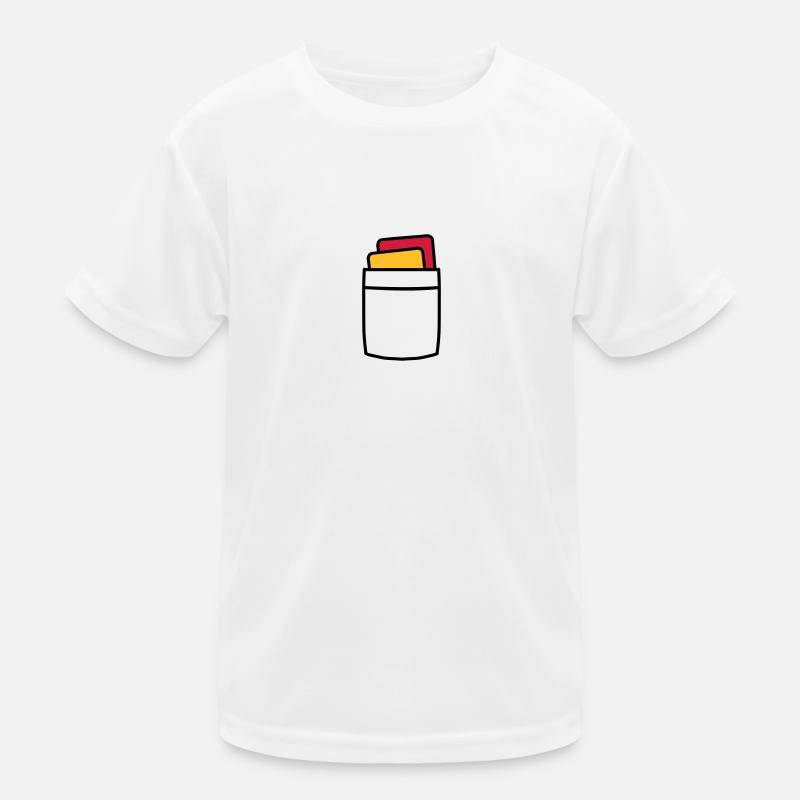Schiedsrichter Kinder Funktions-T-Shirt
