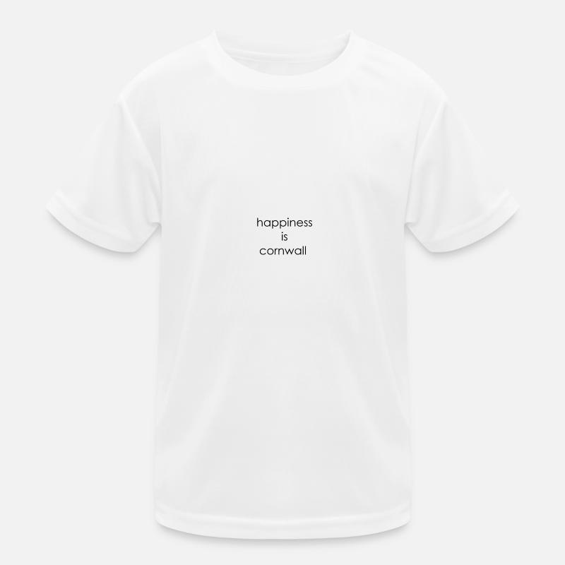 happiness is cornwall Kids Functional T-Shirt