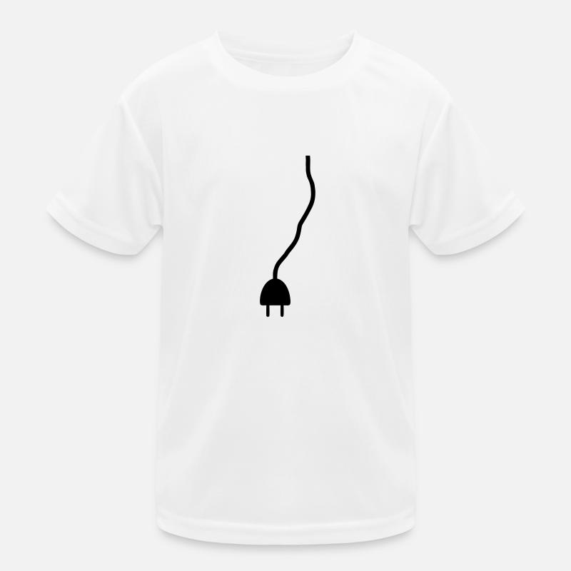 Stecker Kinder Funktions-T-Shirt