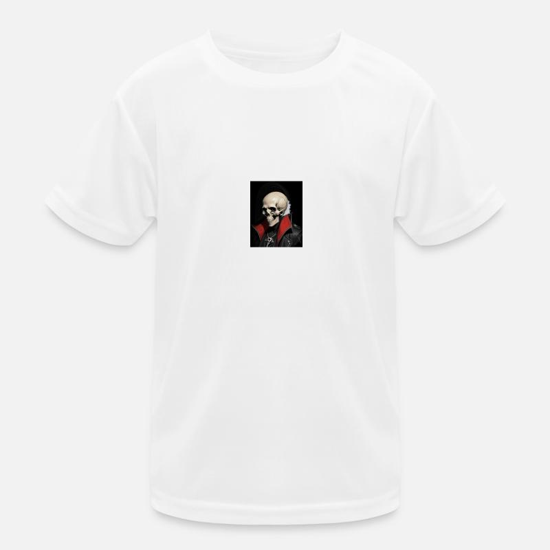Skelly skull Kids Functional T-Shirt