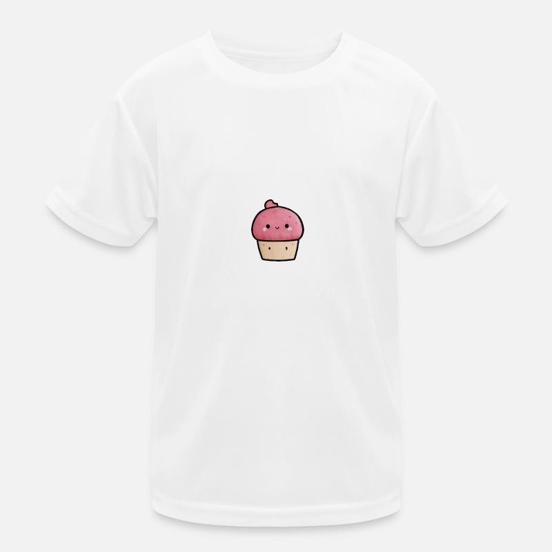 Cute sweet cupcake kawaii Kids Functional T-Shirt