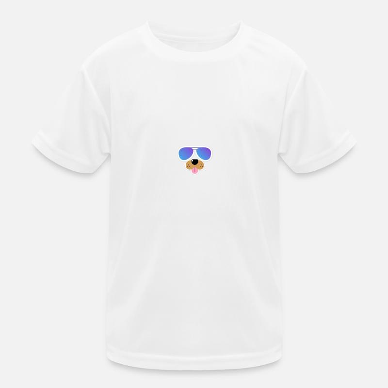 cool dog Kids Functional T-Shirt