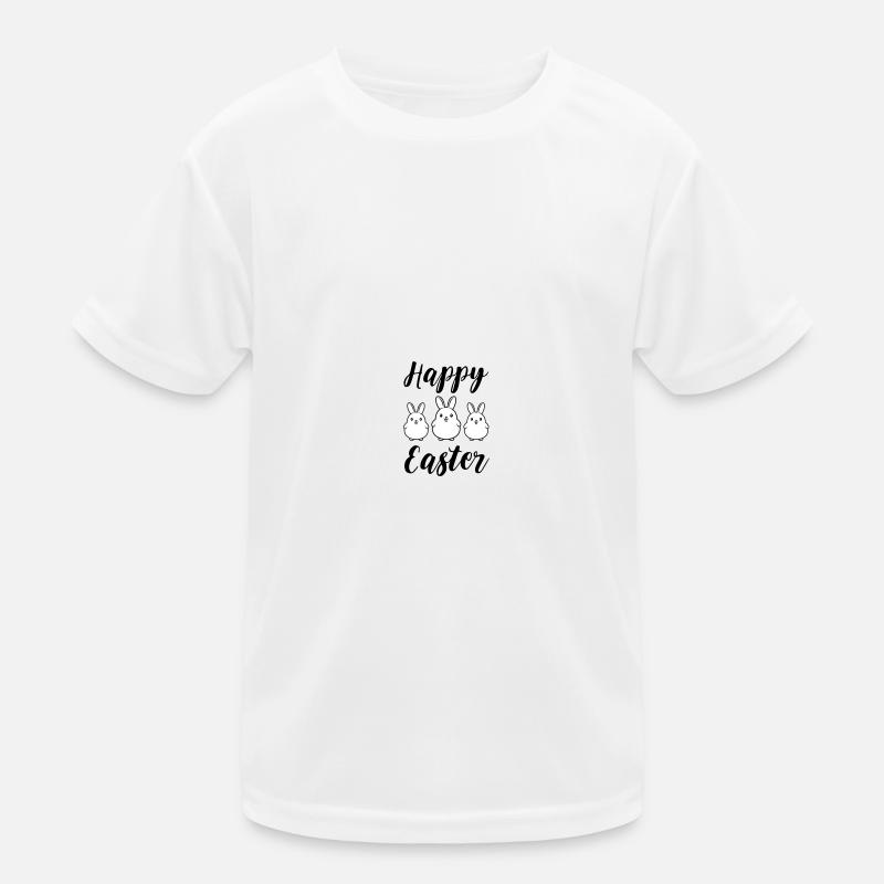 Happy Easter Bunnies Kids Functional T-Shirt