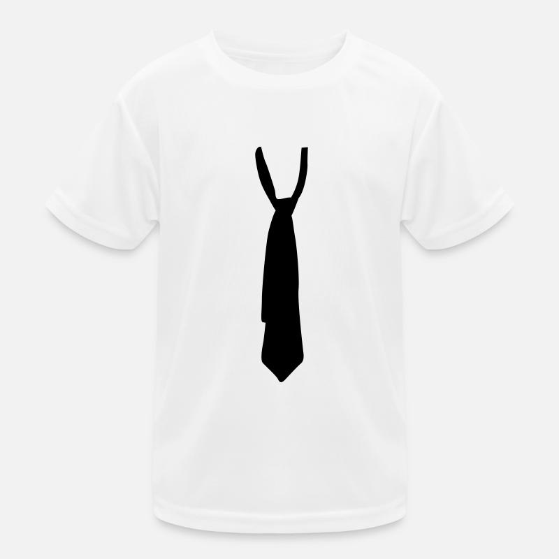 Krawatte Kinder Funktions-T-Shirt