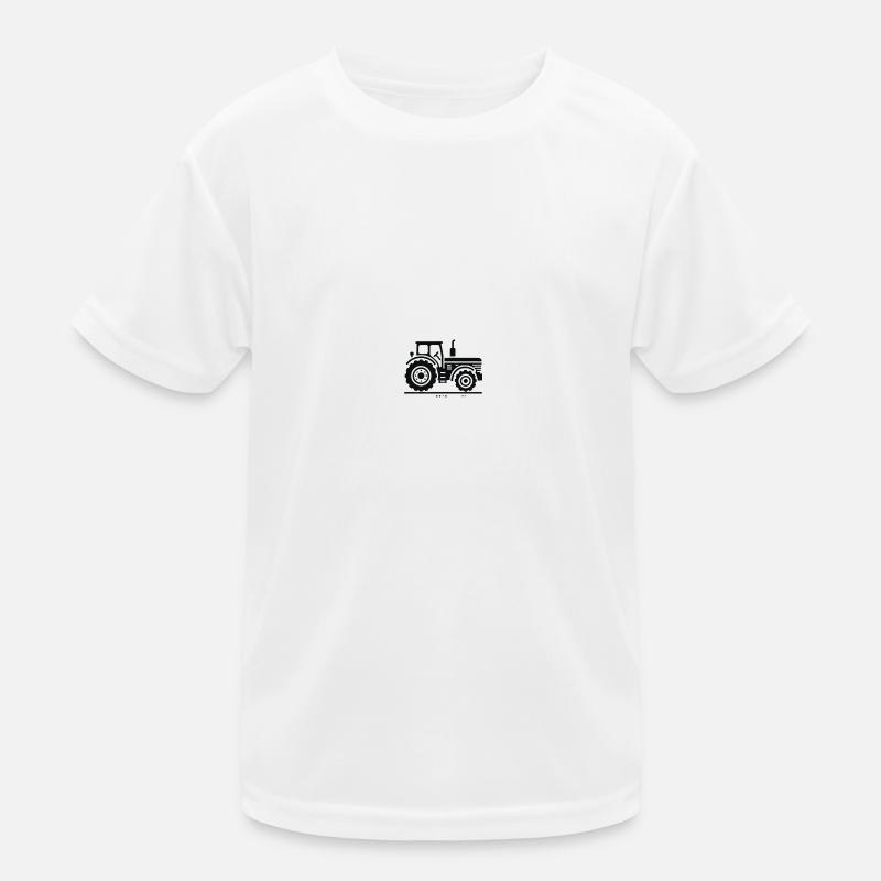 tracteur T-shirt sport Enfant