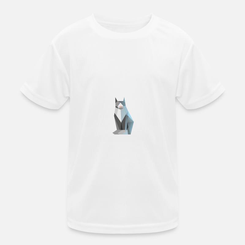 Katze Kinder Funktions-T-Shirt