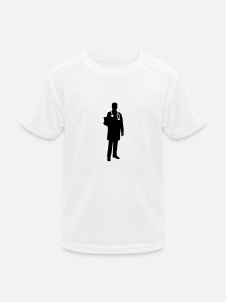 Docteur - T-shirt sport Enfant - blanc - Devant