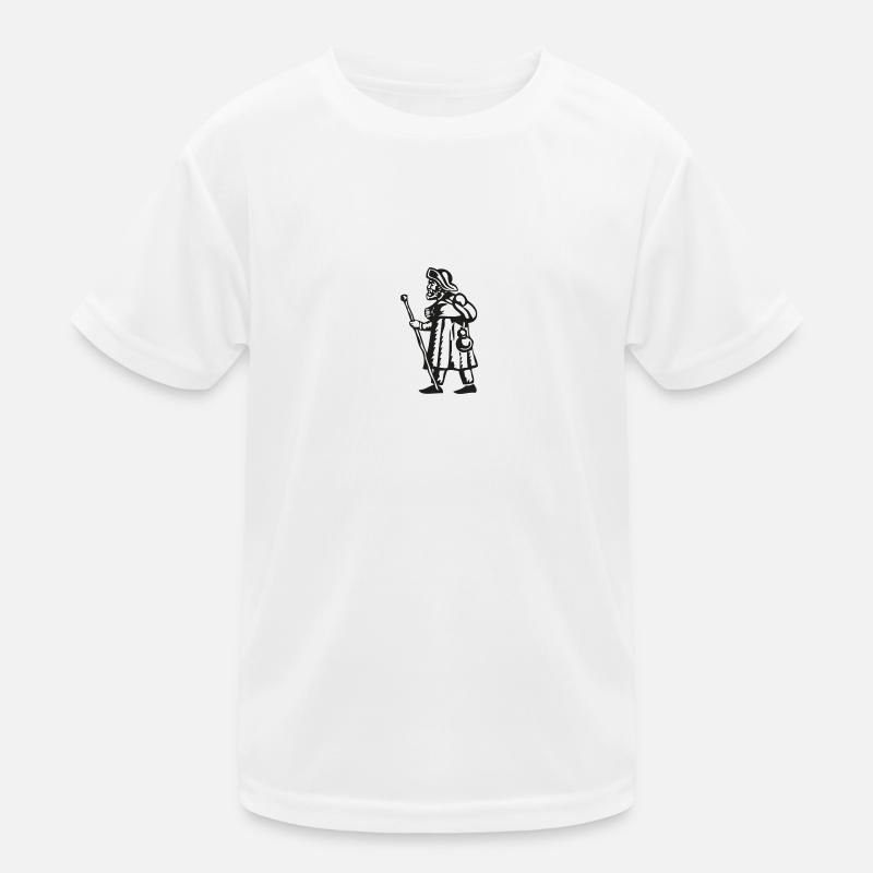 Pèlerin Compostelle T-shirt sport Enfant