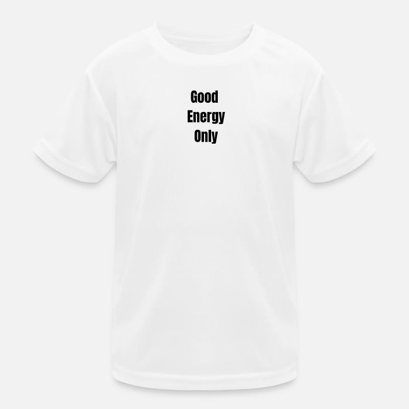 Dunkle Silhouetten, Muster, nur gute Energie. Kinder Funktions-T-Shirt