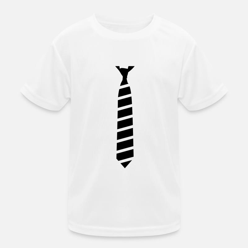 Krawatte Kinder Funktions-T-Shirt