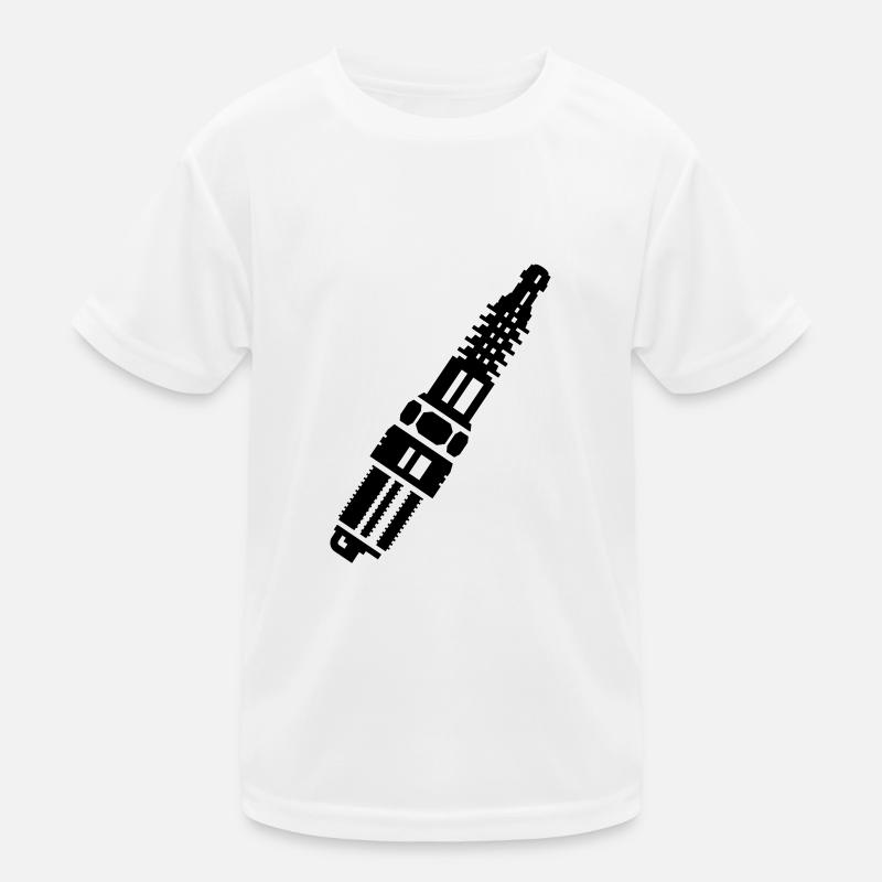 Zündkerze / spark plug (1c) Kids Functional T-Shirt