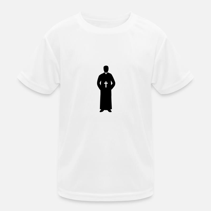 Pfarrer Kinder Funktions-T-Shirt