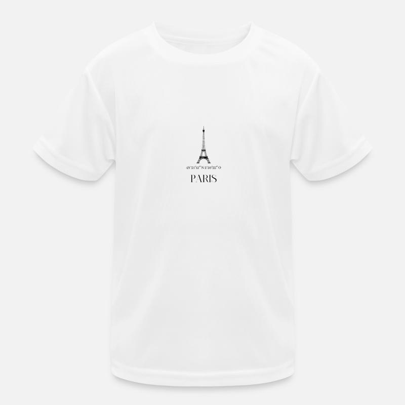 PARIS Kinder Funktions-T-Shirt