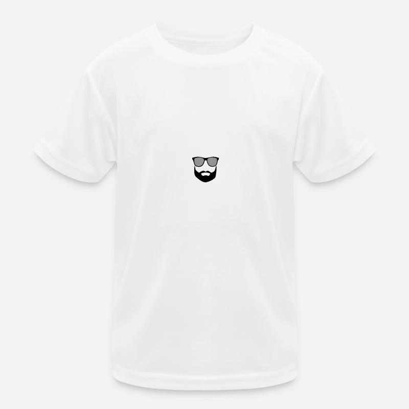 Man mit sonnenbrille Kinder Funktions-T-Shirt
