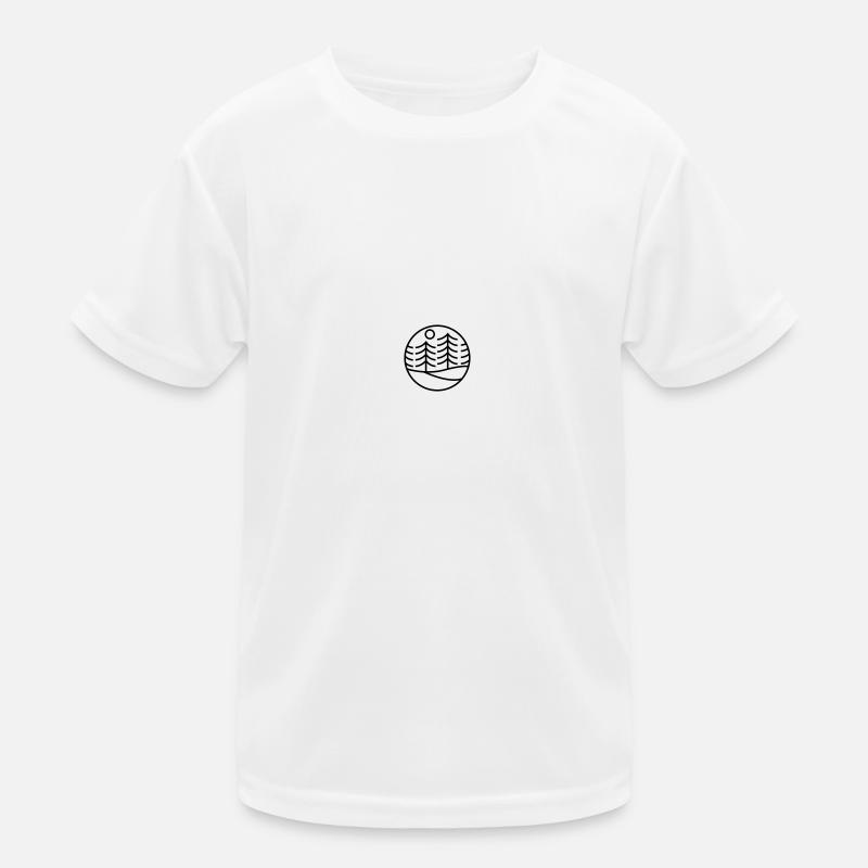Baum Circle Kinder Funktions-T-Shirt