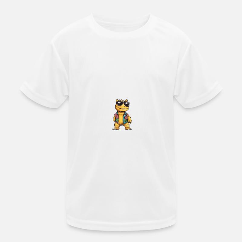 Dinosaurier stegosaurus Sommer Kinder Funktions-T-Shirt
