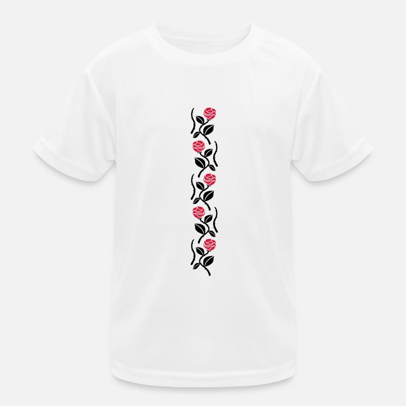 roses II Kids Functional T-Shirt