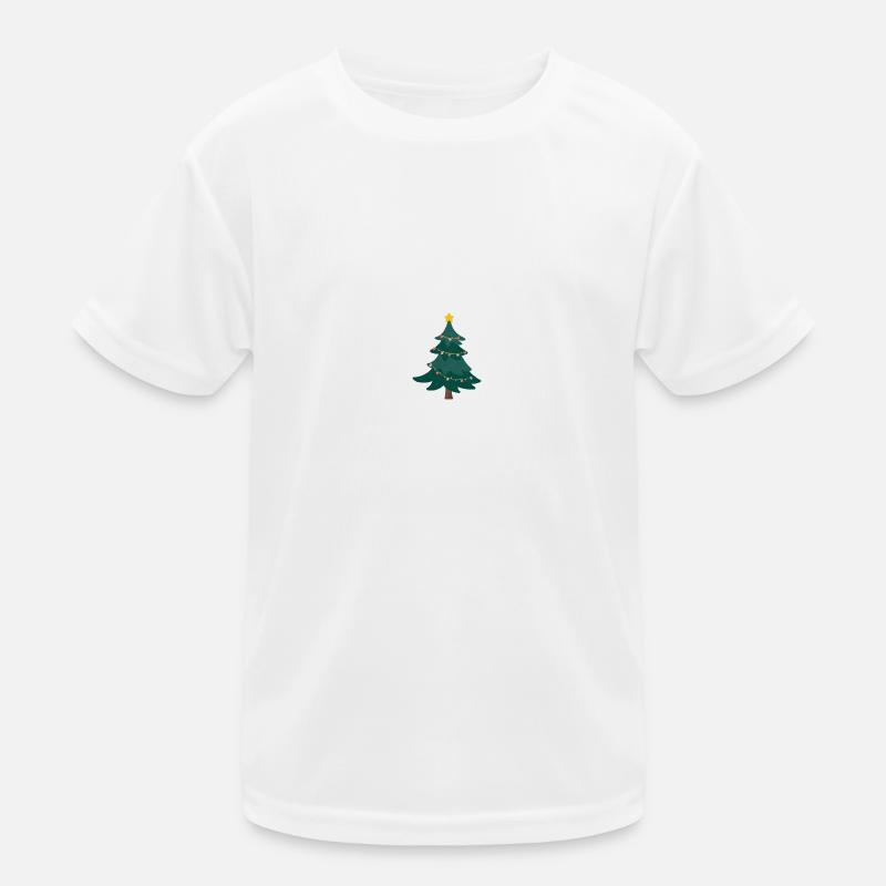 Weihnachtsbaum Kinder Funktions-T-Shirt