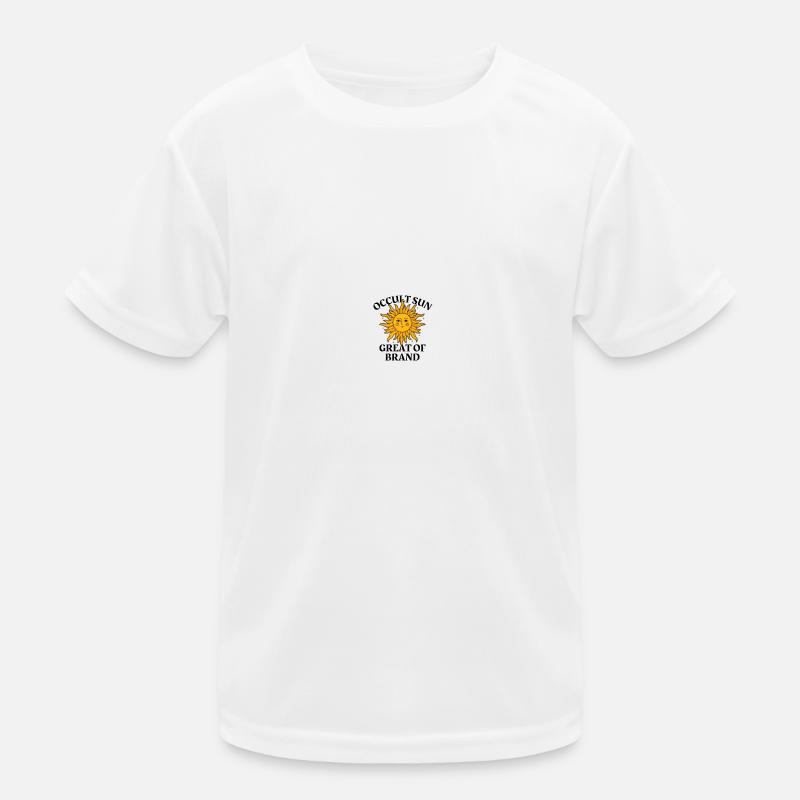 Sun sun design Kids Functional T-Shirt